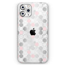 Karamfila Silver & Pink Marble V14 - Vinyl Skin Wrap for iPhone 17 Pro Max, 17 Pro, 17 Air, 17, 16 & All Models — Soft Matte or Ultra Gloss