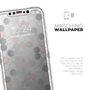 Karamfila Silver & Pink Marble V14 - Vinyl Skin Wrap for iPhone 17 Pro Max, 17 Pro, 17 Air, 17, 16 & All Models — Soft Matte or Ultra Gloss