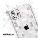 Karamfila Silver & Pink Marble V14 - Vinyl Skin Wrap for iPhone 17 Pro Max, 17 Pro, 17 Air, 17, 16 & All Models — Soft Matte or Ultra Gloss