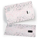 Karamfila Silver & Pink Marble V15 - Premium Protective Decal Skin-Kit for the Apple Credit Card