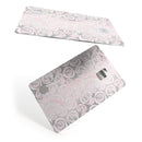 Karamfila Silver & Pink Marble V15 - Premium Protective Decal Skin-Kit for the Apple Credit Card