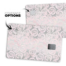 Karamfila Silver & Pink Marble V15 - Premium Protective Decal Skin-Kit for the Apple Credit Card