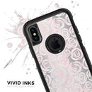 Karamfila Silver & Pink Marble V15 - Skin Kit for the iPhone OtterBox Cases