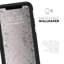 Karamfila Silver & Pink Marble V15 - Skin Kit for the iPhone OtterBox Cases