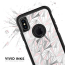 Karamfila Silver & Pink Marble V1 - Skin Kit for the iPhone OtterBox Cases