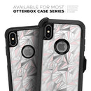 Karamfila Silver & Pink Marble V1 - Skin Kit for the iPhone OtterBox Cases