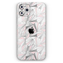 Karamfila Silver & Pink Marble V1 - Vinyl Skin Wrap for iPhone 17 Pro Max, 17 Pro, 17 Air, 17, 16 & All Models — Soft Matte or Ultra Gloss