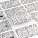 Karamfila Silver & Pink Marble V2 - Premium Protective Decal Skin-Kit for the Apple Credit Card