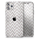 Karamfila Silver & Pink Marble V2 - Vinyl Skin Wrap for iPhone 17 Pro Max, 17 Pro, 17 Air, 17, 16 & All Models — Soft Matte or Ultra Gloss