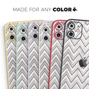 Karamfila Silver & Pink Marble V2 - Vinyl Skin Wrap for iPhone 17 Pro Max, 17 Pro, 17 Air, 17, 16 & All Models — Soft Matte or Ultra Gloss