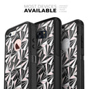 Karamfila Silver & Pink Marble V4 - Skin Kit for the iPhone OtterBox Cases