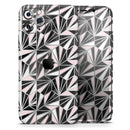 Karamfila Silver & Pink Marble V4 - Vinyl Skin Wrap for iPhone 17 Pro Max, 17 Pro, 17 Air, 17, 16 & All Models — Soft Matte or Ultra Gloss