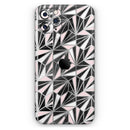 Karamfila Silver & Pink Marble V4 - Vinyl Skin Wrap for iPhone 17 Pro Max, 17 Pro, 17 Air, 17, 16 & All Models — Soft Matte or Ultra Gloss