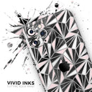 Karamfila Silver & Pink Marble V4 - Vinyl Skin Wrap for iPhone 17 Pro Max, 17 Pro, 17 Air, 17, 16 & All Models — Soft Matte or Ultra Gloss