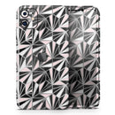 Karamfila Silver & Pink Marble V4 - Vinyl Skin Wrap for iPhone 17 Pro Max, 17 Pro, 17 Air, 17, 16 & All Models — Soft Matte or Ultra Gloss