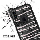 Karamfila Silver & Pink Marble V5 - Skin Kit for the iPhone OtterBox Cases