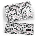 Karamfila Silver & Pink Marble V6 - Premium Protective Decal Skin-Kit for the Apple Credit Card