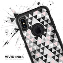 Karamfila Silver & Pink Marble V6 - Skin Kit for the iPhone OtterBox Cases