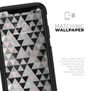 Karamfila Silver & Pink Marble V6 - Skin Kit for the iPhone OtterBox Cases