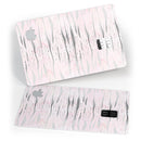 Karamfila Silver & Pink Marble V7 - Premium Protective Decal Skin-Kit for the Apple Credit Card