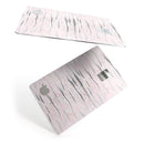 Karamfila Silver & Pink Marble V7 - Premium Protective Decal Skin-Kit for the Apple Credit Card