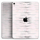 Karamfila Silver & Pink Marble V7 - Full Body Skin Decal for the Apple iPad Pro 12.9", 11", 10.5", 9.7", Air or Mini (All Models Available)