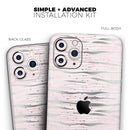 Karamfila Silver & Pink Marble V7  - Protective Skin Wrap & Decal – Compatible with iPhone SE to iPhone 17 Pro Max (All Models)