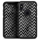 Karamfila Silver & Pink Marble V8 - Skin Kit for the iPhone OtterBox Cases