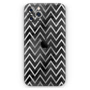 Karamfila Silver & Pink Marble V8 - Vinyl Skin Wrap for iPhone 17 Pro Max, 17 Pro, 17 Air, 17, 16 & All Models — Soft Matte or Ultra Gloss
