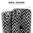 Karamfila Silver & Pink Marble V8 - Vinyl Skin Wrap for iPhone 17 Pro Max, 17 Pro, 17 Air, 17, 16 & All Models — Soft Matte or Ultra Gloss