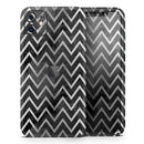 Karamfila Silver & Pink Marble V8 - Vinyl Skin Wrap for iPhone 17 Pro Max, 17 Pro, 17 Air, 17, 16 & All Models — Soft Matte or Ultra Gloss