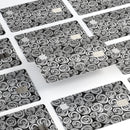 Karamfila Silver & Pink Marble V9 - Premium Protective Decal Skin-Kit for the Apple Credit Card