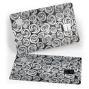 Karamfila Silver & Pink Marble V9 - Premium Protective Decal Skin-Kit for the Apple Credit Card