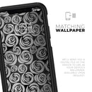 Karamfila Silver & Pink Marble V9 - Skin Kit for the iPhone OtterBox Cases