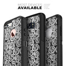 Karamfila Silver & Pink Marble V9 - Skin Kit for the iPhone OtterBox Cases