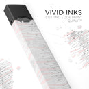 Karamfila Silver & Pink Marble V10 - Premium Decal Protective Skin-Wrap Sticker compatible with the Juul Labs vaping device