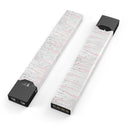 Karamfila Silver & Pink Marble V10 - Premium Decal Protective Skin-Wrap Sticker compatible with the Juul Labs vaping device