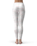 Karamfila Silver & Pink Marble V10 - All Over Print Womens Leggings / Yoga or Workout Pants