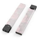 Karamfila Silver & Pink Marble V12 - Premium Decal Protective Skin-Wrap Sticker compatible with the Juul Labs vaping device