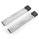 Karamfila Silver & Pink Marble V13 - Premium Decal Protective Skin-Wrap Sticker compatible with the Juul Labs vaping device