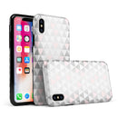 Karamfila Silver & Pink Marble V13 - iPhone X Swappable Hybrid Case