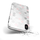 Karamfila Silver & Pink Marble V14 - iPhone X Swappable Hybrid Case