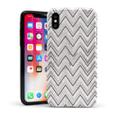 Karamfila Silver & Pink Marble V2 - iPhone X Swappable Hybrid Case