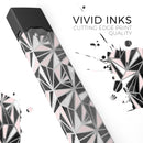 Karamfila Silver & Pink Marble V4 - Premium Decal Protective Skin-Wrap Sticker compatible with the Juul Labs vaping device