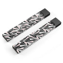 Karamfila Silver & Pink Marble V4 - Premium Decal Protective Skin-Wrap Sticker compatible with the Juul Labs vaping device