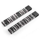 Karamfila Silver & Pink Marble V5 - Premium Decal Protective Skin-Wrap Sticker compatible with the Juul Labs vaping device