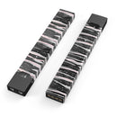 Karamfila Silver & Pink Marble V5 - Premium Decal Protective Skin-Wrap Sticker compatible with the Juul Labs vaping device