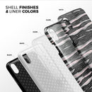 Karamfila Silver & Pink Marble V5 - iPhone X Swappable Hybrid Case