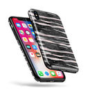 Karamfila Silver & Pink Marble V5 - iPhone X Swappable Hybrid Case