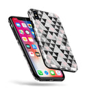 Karamfila Silver & Pink Marble V6 - iPhone X Swappable Hybrid Case